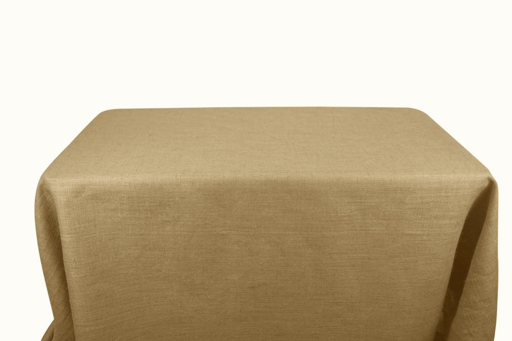 Burlap 6 Feet Banquet Table Covers Natural 1