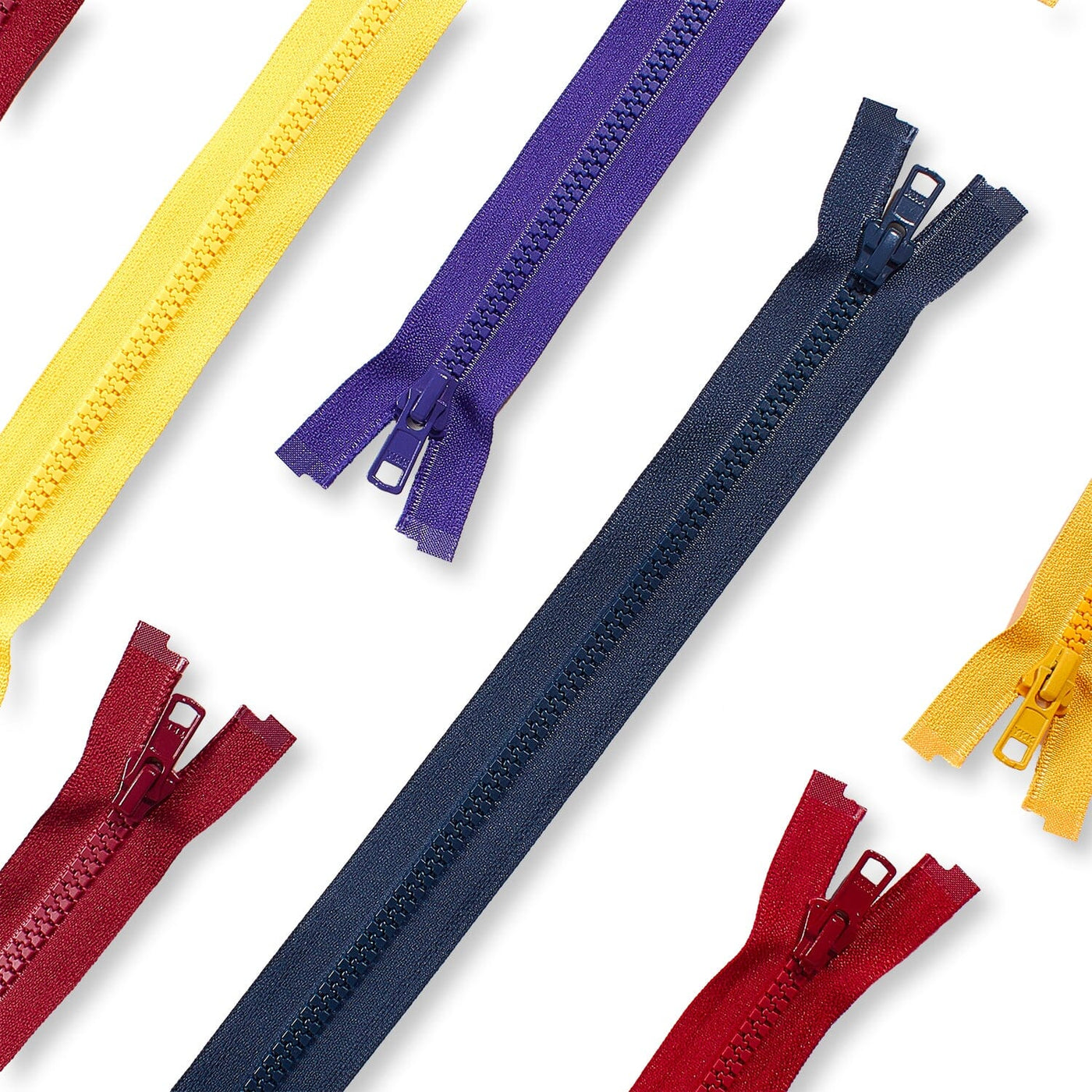 Ykk 5 Vislon Separating Jacket Zipper Group