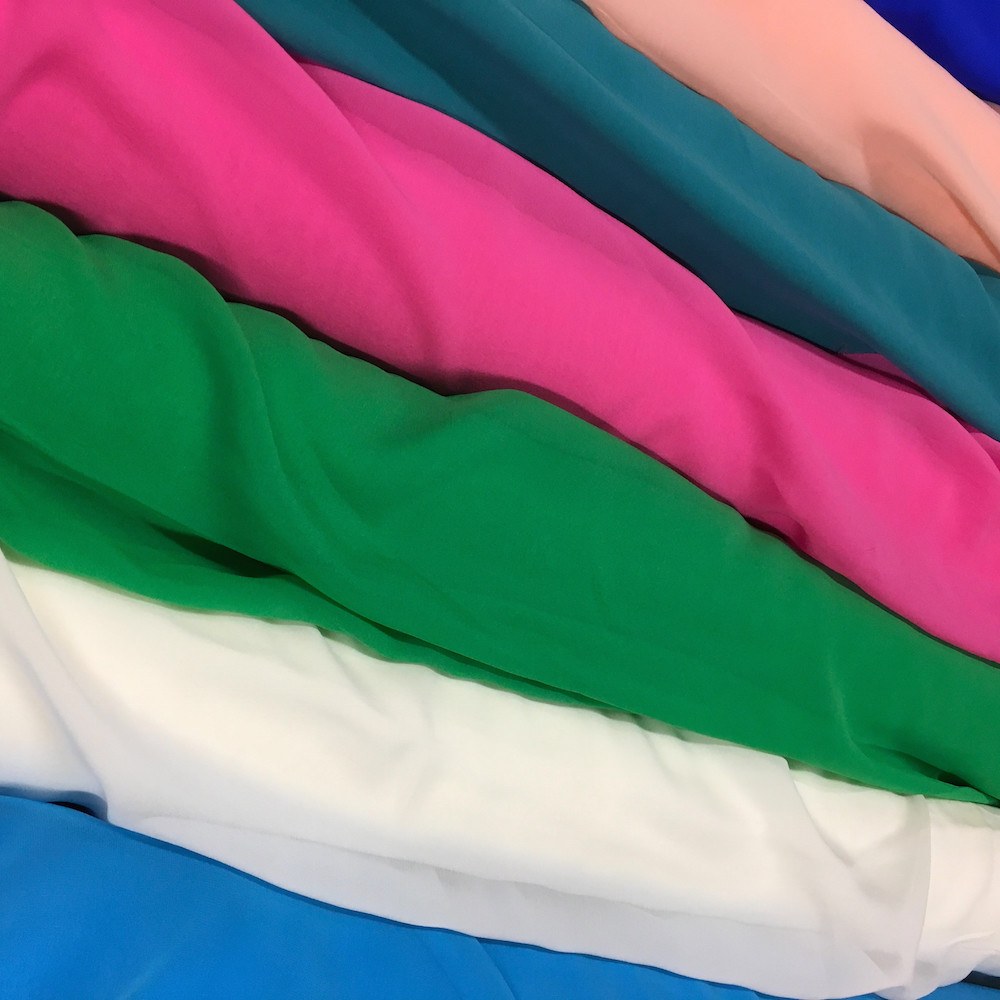 Silk Chiffon Fabric Group