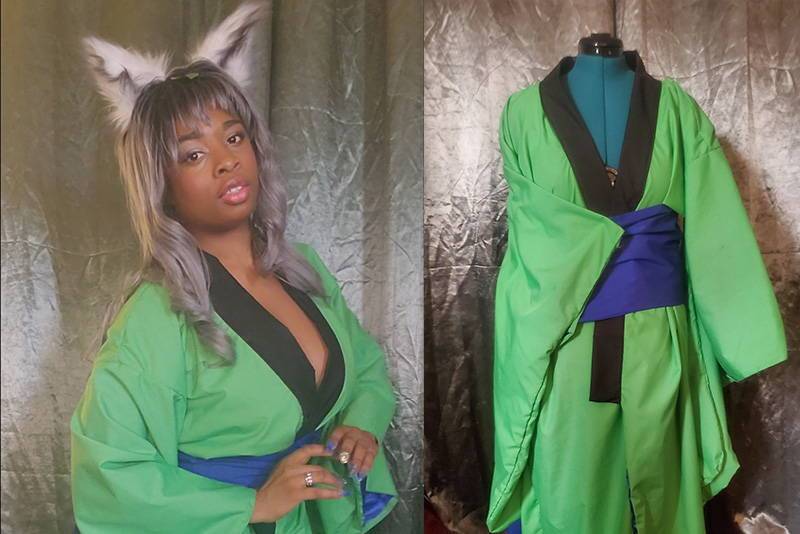 DIY Sewing Tutorial  Yukata Cosplay Using Fabrics