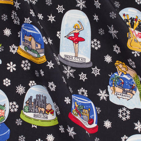 Snow Globe Printed Silk Fabric SV581678 1