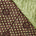 Black Trellis Rosette Ribbon On Pink Taffeta Fabric SV580951 Mint 1