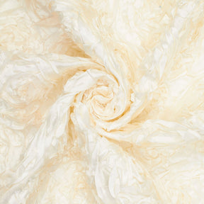 Taffeta Rosette Fabric SV581060 Off White 2