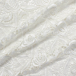 White Rose Gupiure French Venice Lace SV571179 1