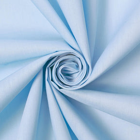 Cotton Polyester Broadcloth Fabric Light Blue SV571557 A2