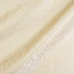 Paisley Vine Metallic Jacquard Fabric SV581302 1
