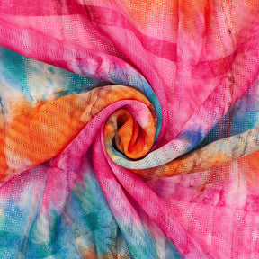 Tie Dye Eyelet Stripes On Dobby Fabric SV581236 2