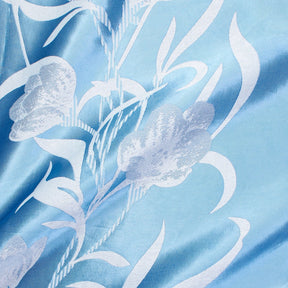 Blue Velvet Jacquard Fabric 9088 SV570422 1