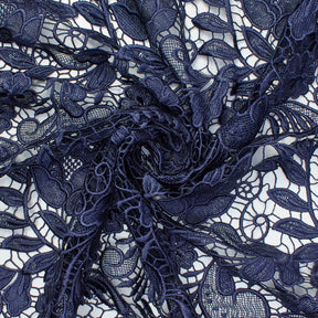 Tulip Guipure French Venice Lace Fabric SV570213 Spring Green 6
