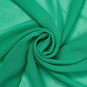 45 Inch Polyester Chiffon Fabric SV580979 Kelly Green 1