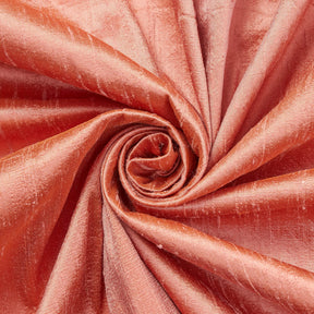 Silk Dupioni 45 Fabric SV581513 Rust 1