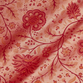 Floral Vine Printed Silk Taffeta 54 Inch SV581534 1