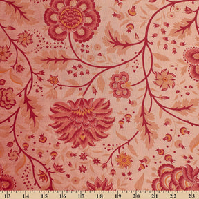 Floral Vine Printed Silk Taffeta 54 Inch SV581534 3
