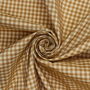 1 8 Inch Gingham Check Silk Taffeta Fabric SV581552 2