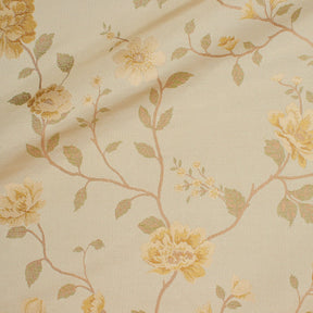 Floral Vine Silk Upholstery Jacquard Fabric SV581524 1