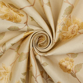 Floral Vine Silk Upholstery Jacquard Fabric SV581524 2