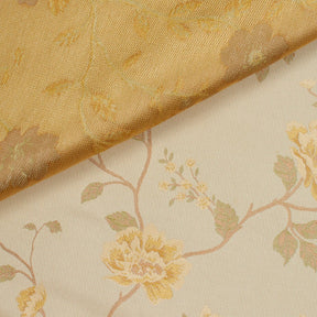Floral Vine Silk Upholstery Jacquard Fabric SV581524 3