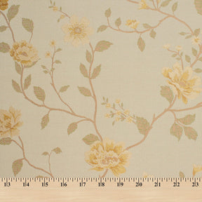 Floral Vine Silk Upholstery Jacquard Fabric SV581524 4