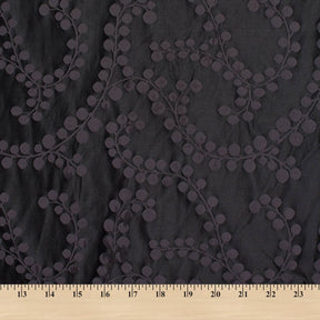 Berry Vine Satin Jacquard Fabric SV581522 4