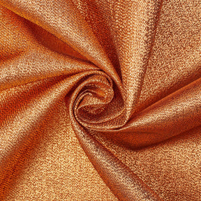 Metallic Foil Brocade 40 Inch Fabric SV581762 Orange 2
