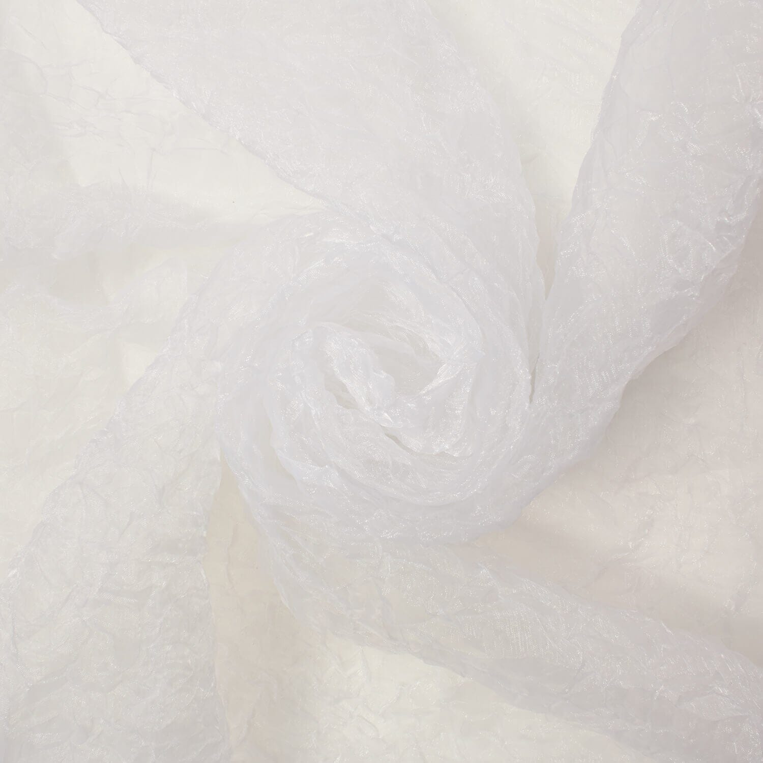 Crushed Crystal Polyester Organza Fabric SV581757 2