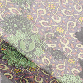 Multicolor Floral Vine Printed Georgette Fabric SV581089 1