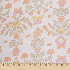 Shanna Green Printed Silk Fabric SV581675 Lilac 3