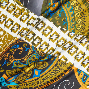 African Printed Charmeuse Satin 4018 Fabric SV581699 1