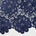Blossom Guipure French Venice Lace Fabric SV570235 Navy 1