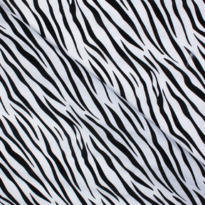 Zebra Stripe Velvet Taffeta Fabric SV581064 1