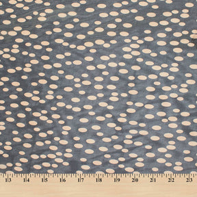 Abstract Oval Spotted Printed Polyester Chiffon Fabric SV581962 3
