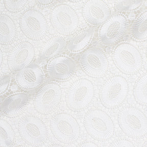 Geometric Circle Guipure Venetian Lace Fabric SV581635 1