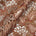 Spring Floral Leaf Lace Fabric SV576511 Brown 1