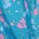 Spring Floral Printed Georgette Fabric SV581638 Turquoise 1