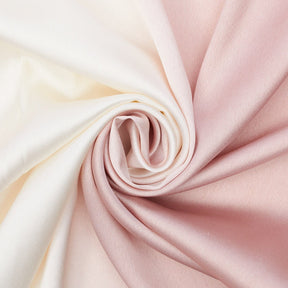Polyester Ombre Charmeuse Fabric SV580981 Pink / White 2