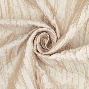 Crinkle Polyester Taffeta Fabric SV582041 Beige 2
