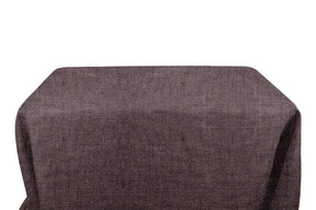 Burlap 8 Feet Banquet Table Covers Charcoal 1