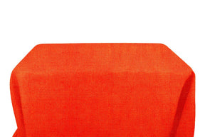 Burlap 8 Feet Banquet Table Covers Orange 1