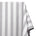 Extra Wide Striped Upholstery Jacquard Fabric SV571054 Black / White A1