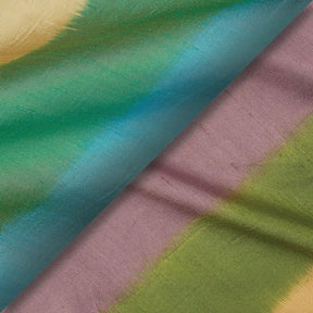 Multicolored Striped Silk Dupioni 54 Inch Fabric Group