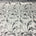 Extra Wide Bloom Upholstery Jacquard Fabric SV571052 White / Black 1
