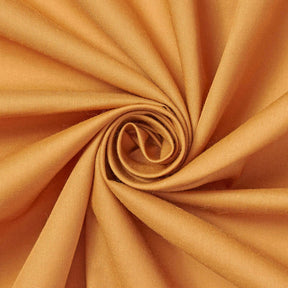 Cotton Polyester Broadcloth 58 60 Inch Fabric SV573827 Dark Gold 1
