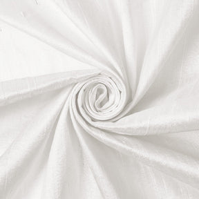 Silk Dupioni Fabric SV570320 White 1