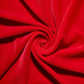 Micro Velvet Fabric SV571515 Red A2