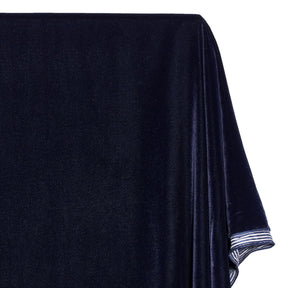 Micro Velvet Fabric SV571528 Navy Blue A1
