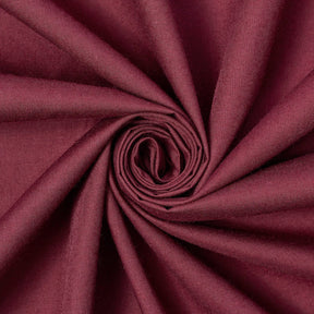 Cotton Polyester Broadcloth 58 60 Inch Fabric SV575108 Wine 1