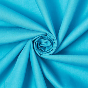 Cotton Polyester Broadcloth 58 60 Inch Fabric SV571441 Turquoise 1