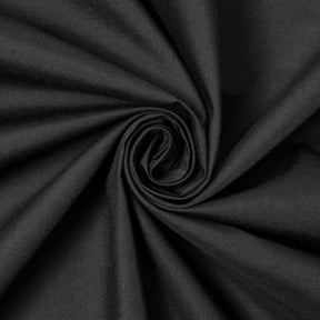 Cotton Polyester Broadcloth 58 60 Inch Fabric SV571445 Black 1