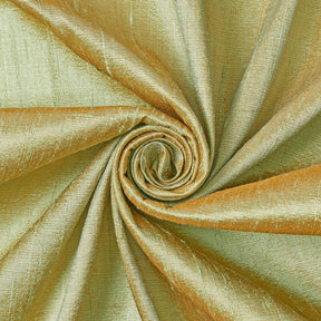 Silk Dupioni Fabric SV577529 Mint / Gold 1