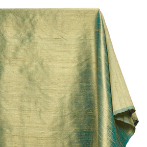 Silk Dupioni Fabric SV577531 Turquoise / Gold 2